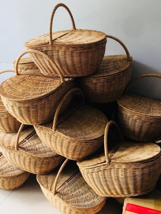 Rattan Export Cesto in rattan Design 01