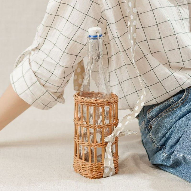 Rattan Export Portavasos de ratán Diseño 06