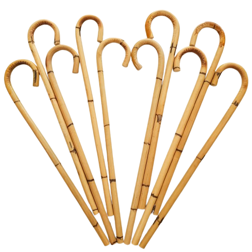 Rattan Export Rattan-Gehstock