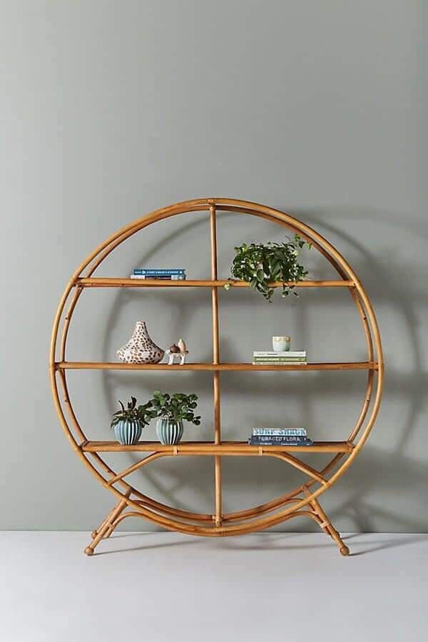 Rattan Export Scaffale in rattan Design 08