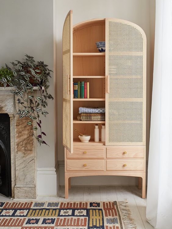 Rattan Export Rattan Cabinet Design 02