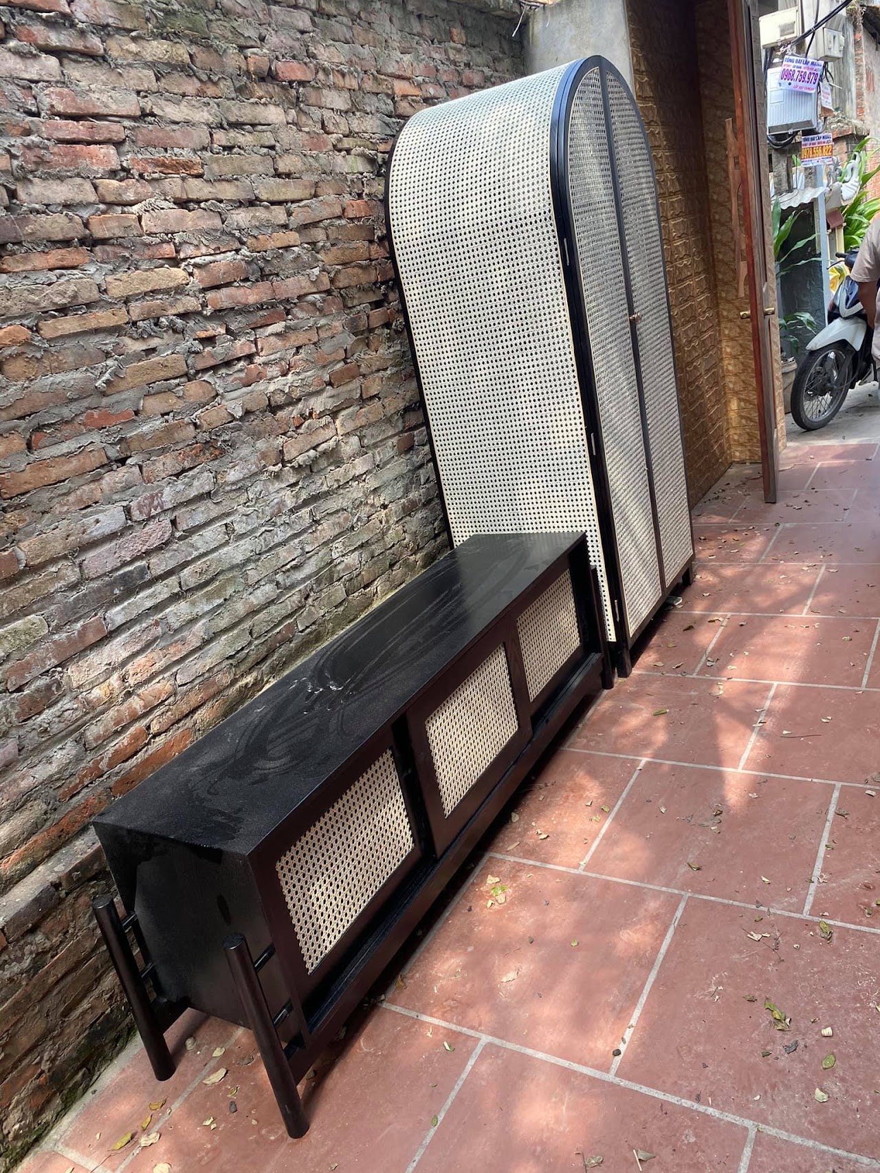 Rattan Export Rattan Cabinet Design 04