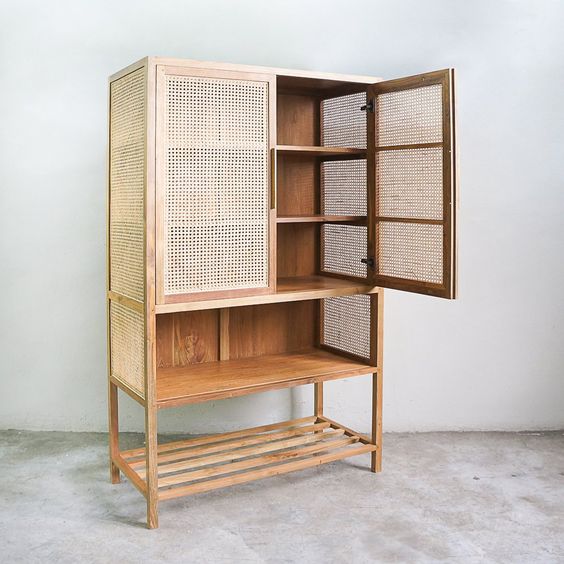 Rattan Export Rattan Cabinet Design 09