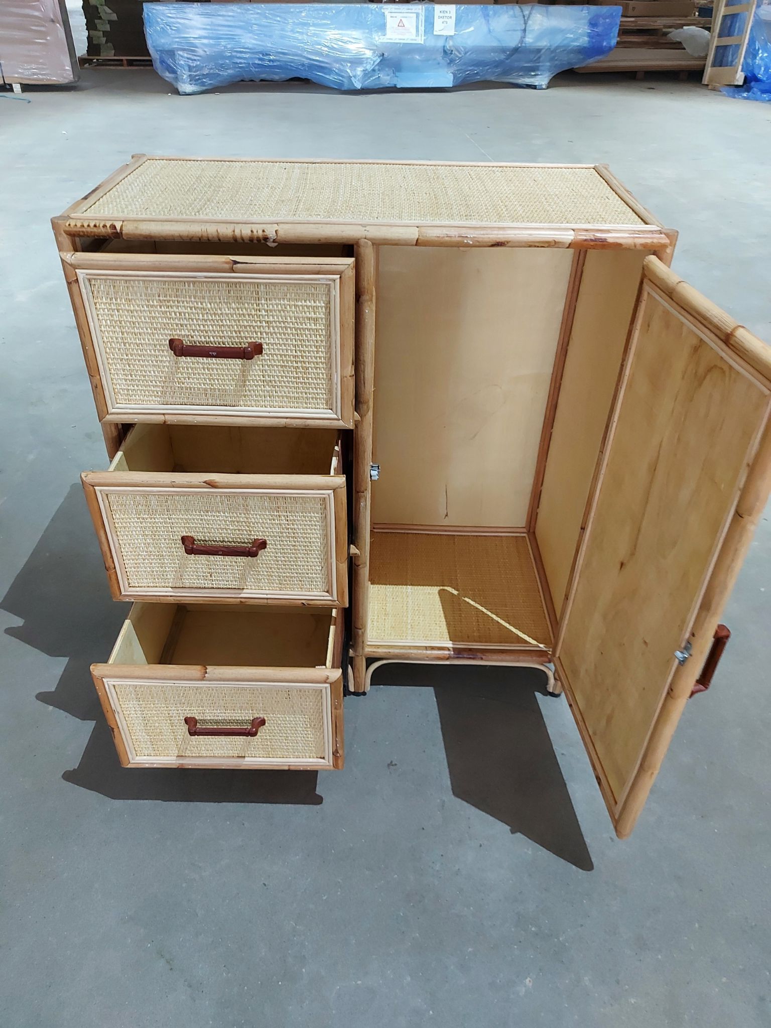Rattan Export Armario de ratán Diseño 14