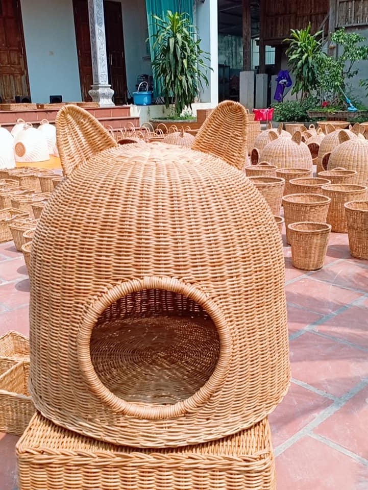 Rattan Export Cuccia in rattan Design 01