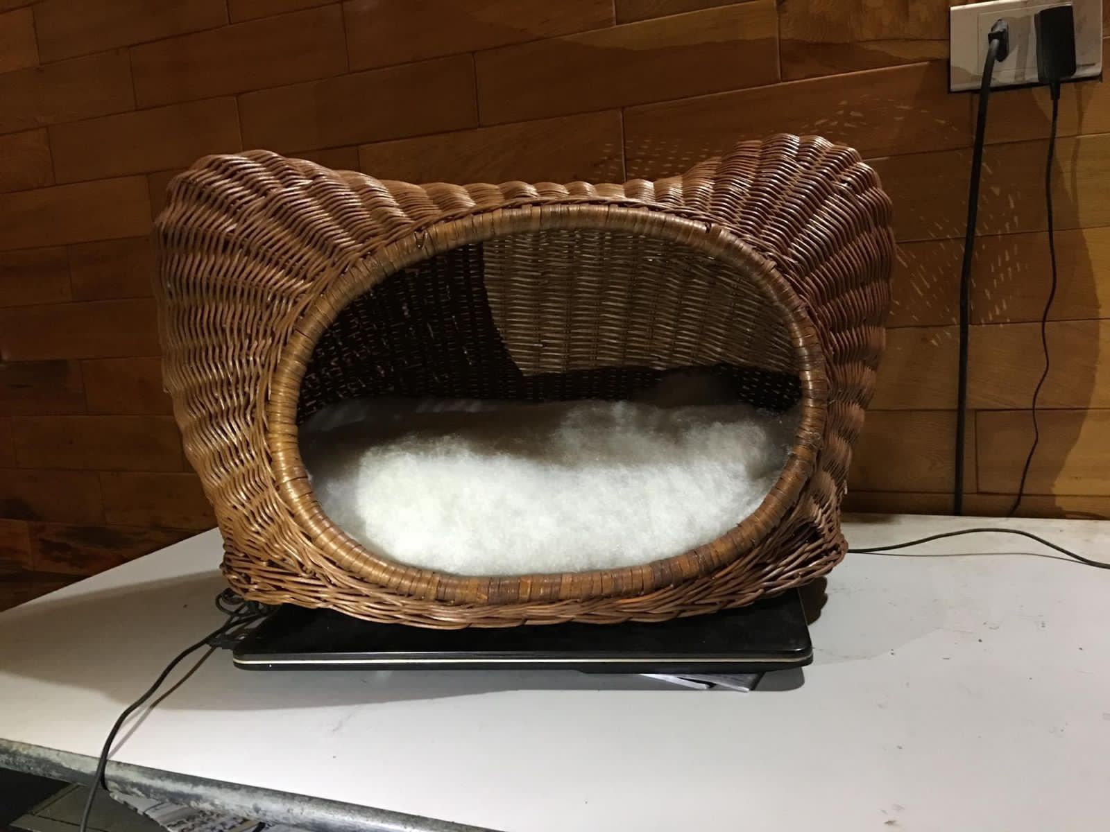 Rattan Export Cama para mascotas de ratán Diseño 06