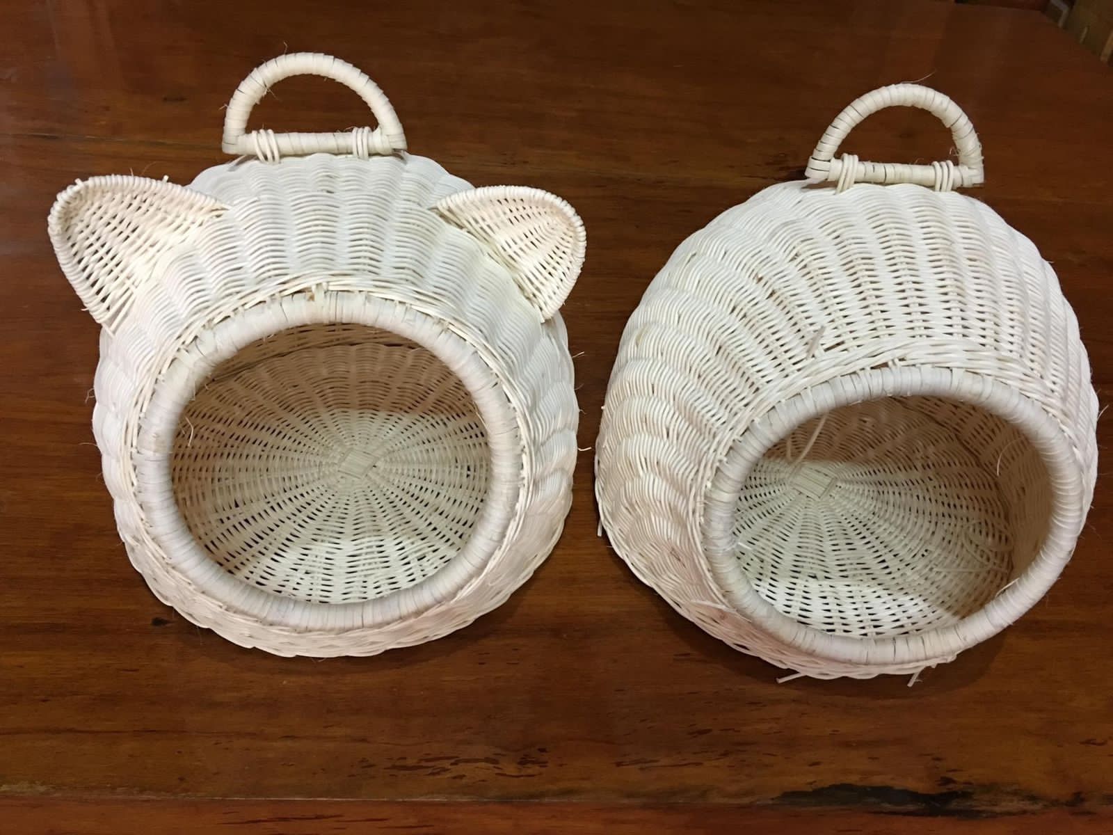 Rattan Export Haustierbett aus Rattan Design 08