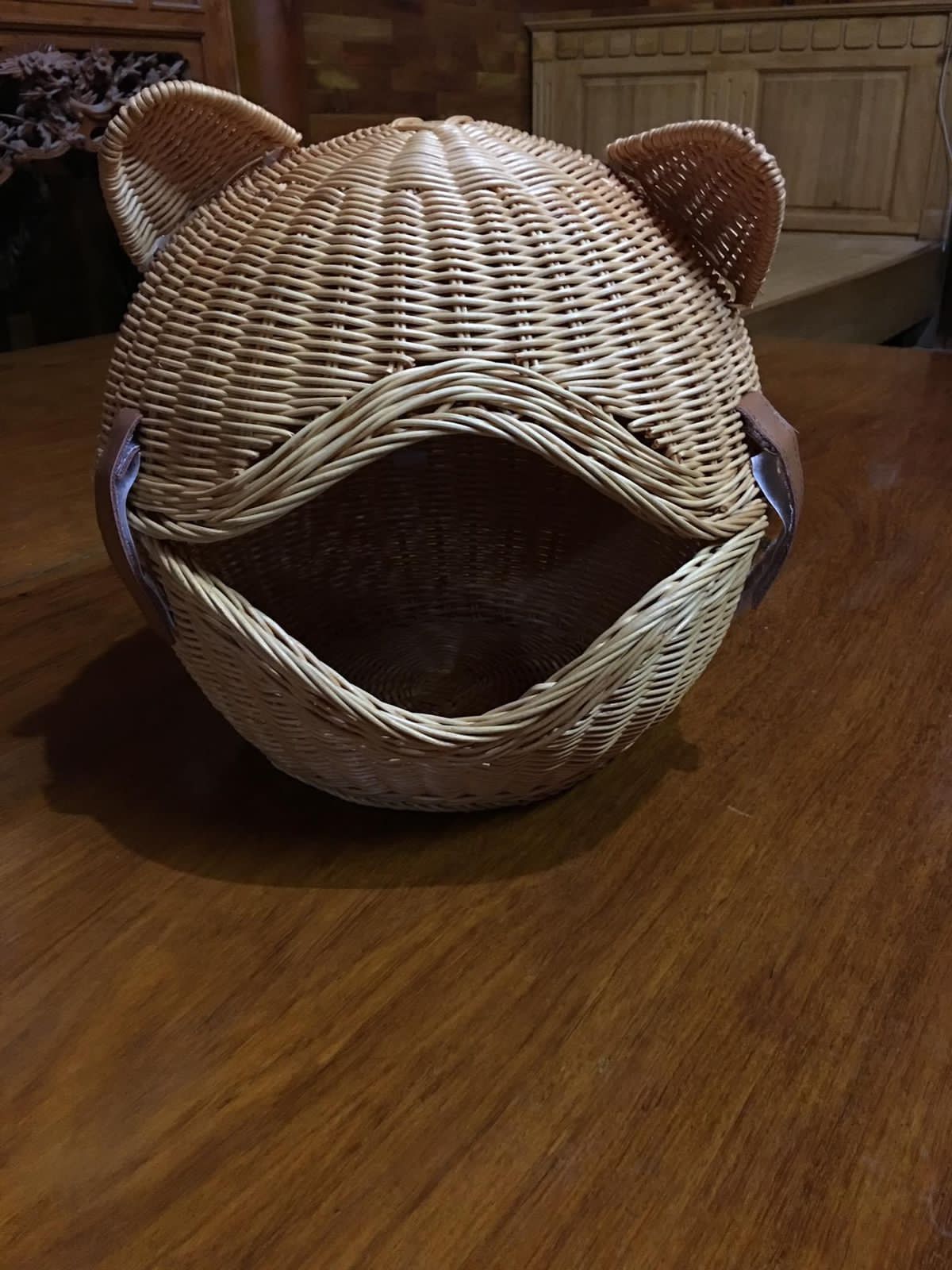 Rattan Export Haustierbett aus Rattan Design 10