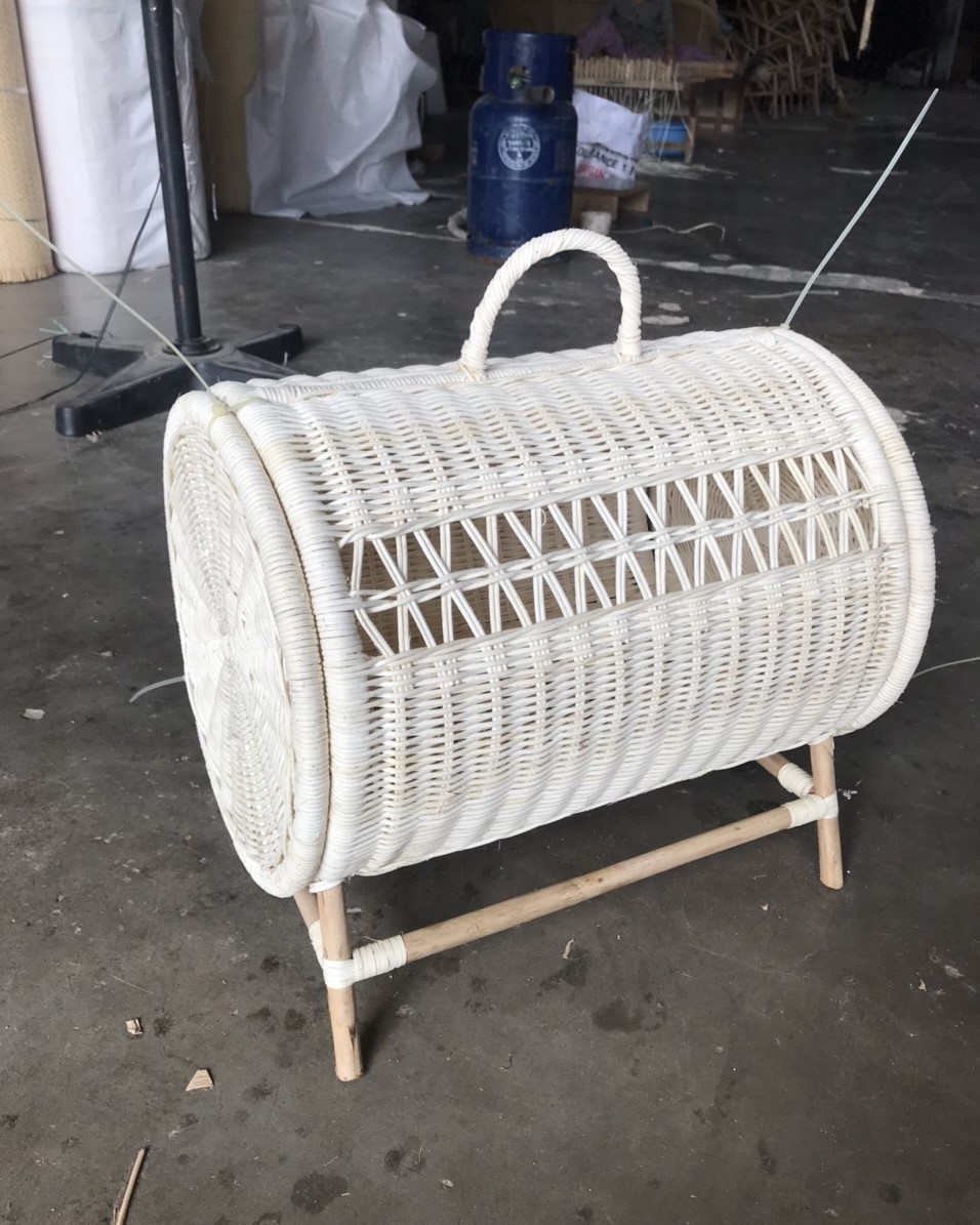 Rattan Export Haustierbett aus Rattan Design 11