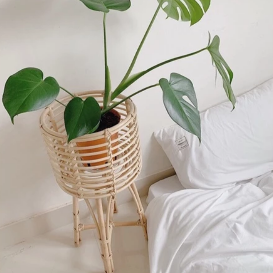 Rattan Export Soporte para plantas de ratán Diseño 02
