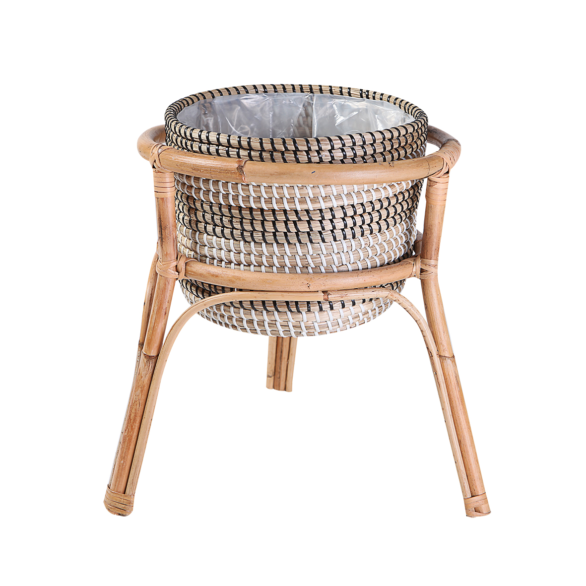 Rattan Export Kệ cây bằng mây Mẫu 05