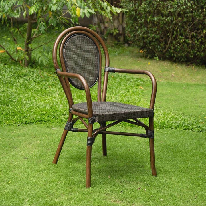 Rattan Export Sedia da Caffè per Esterno NKCT-M3 - REX-GCF-NKCT-M3
