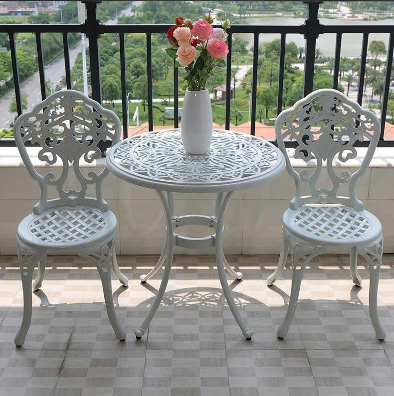 Rattan Export Conjunto de Muebles de Balcón para Apartamentos D68 - REX-D68-2G-MT