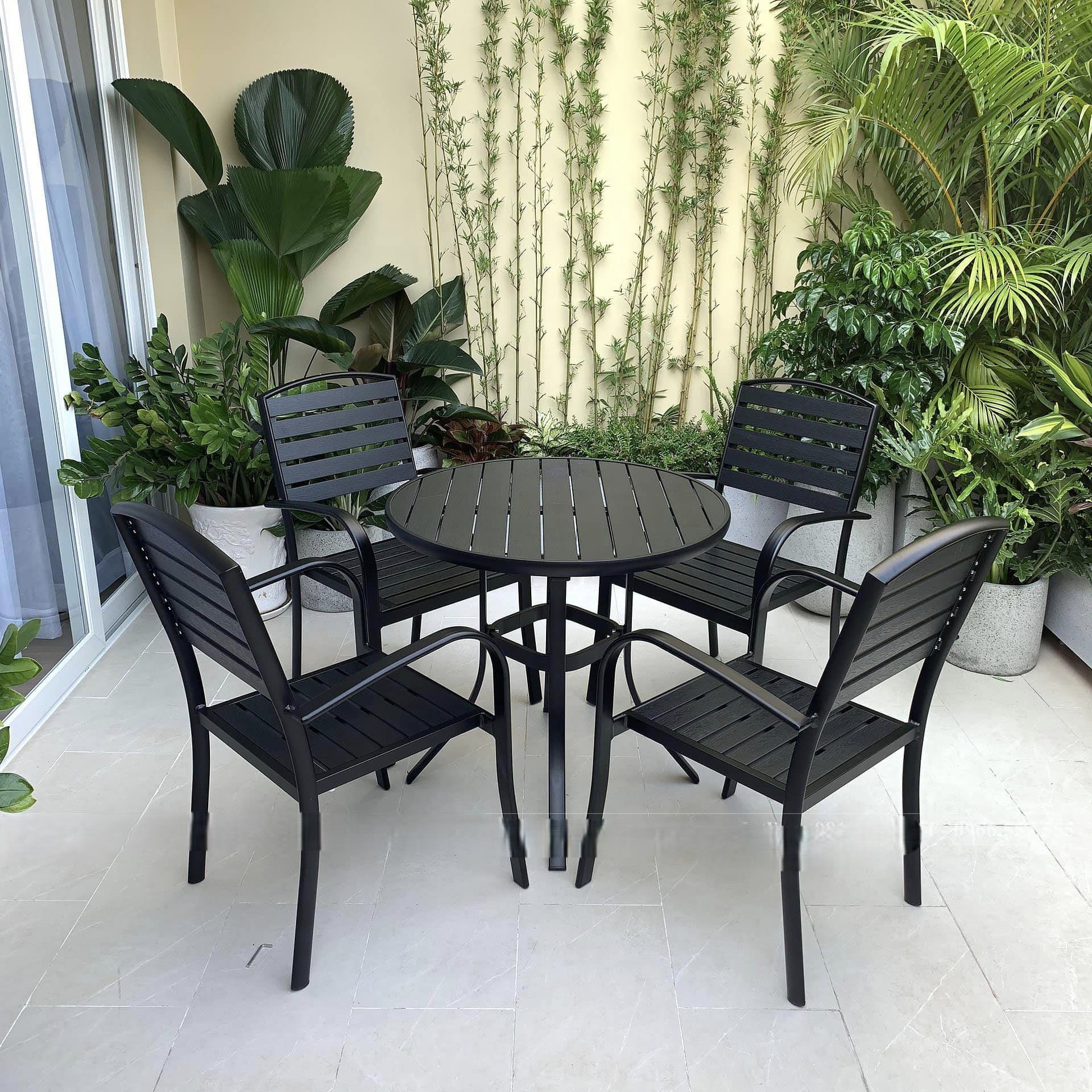 Rattan Export Conjunto de Muebles de Exterior T80 - REX-T80-PL-MD