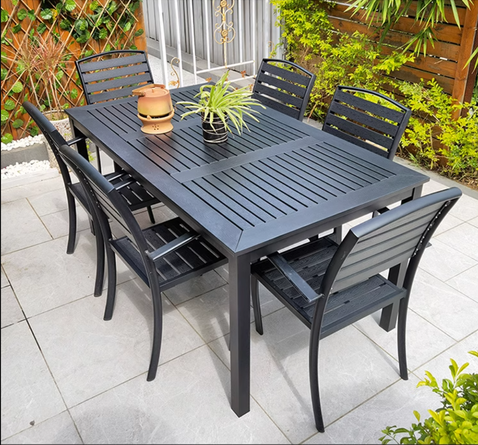Rattan Export Set di Mobili Composito HCN D160 - REX-D160-6G-MĐ