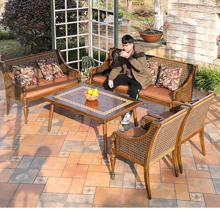 Rattan Export Set Divano da Esterno Importato - REX-BGCF