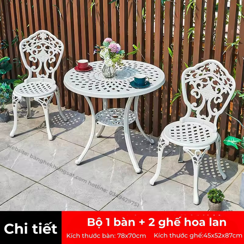 Rattan Export Set di Mobili in Alluminio Pressofuso T78-MT - REX-T78-MT-2G