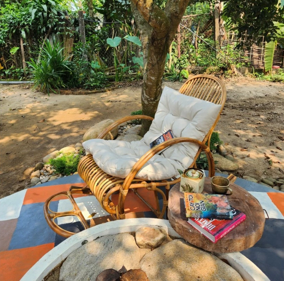 Rattan Export Sedia a Dondolo da Esterno - REX-BA-G01