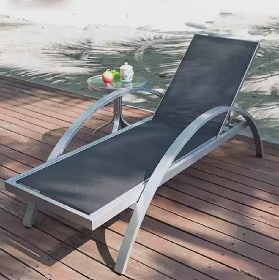 Rattan Export Sonnenliege Premium