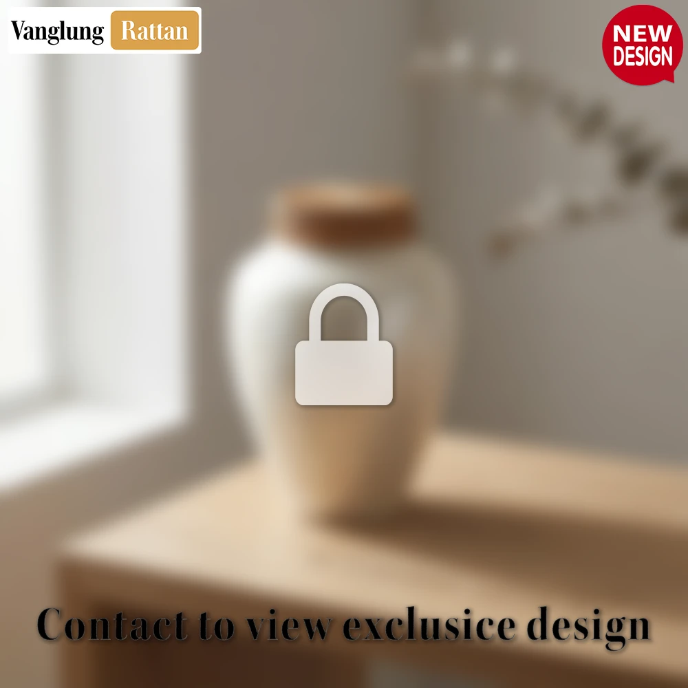 Rattan Export Wholesale Mother of Pearl Cremation Urn Bulk - Luxury Shell Funeral - REX-UR0126010