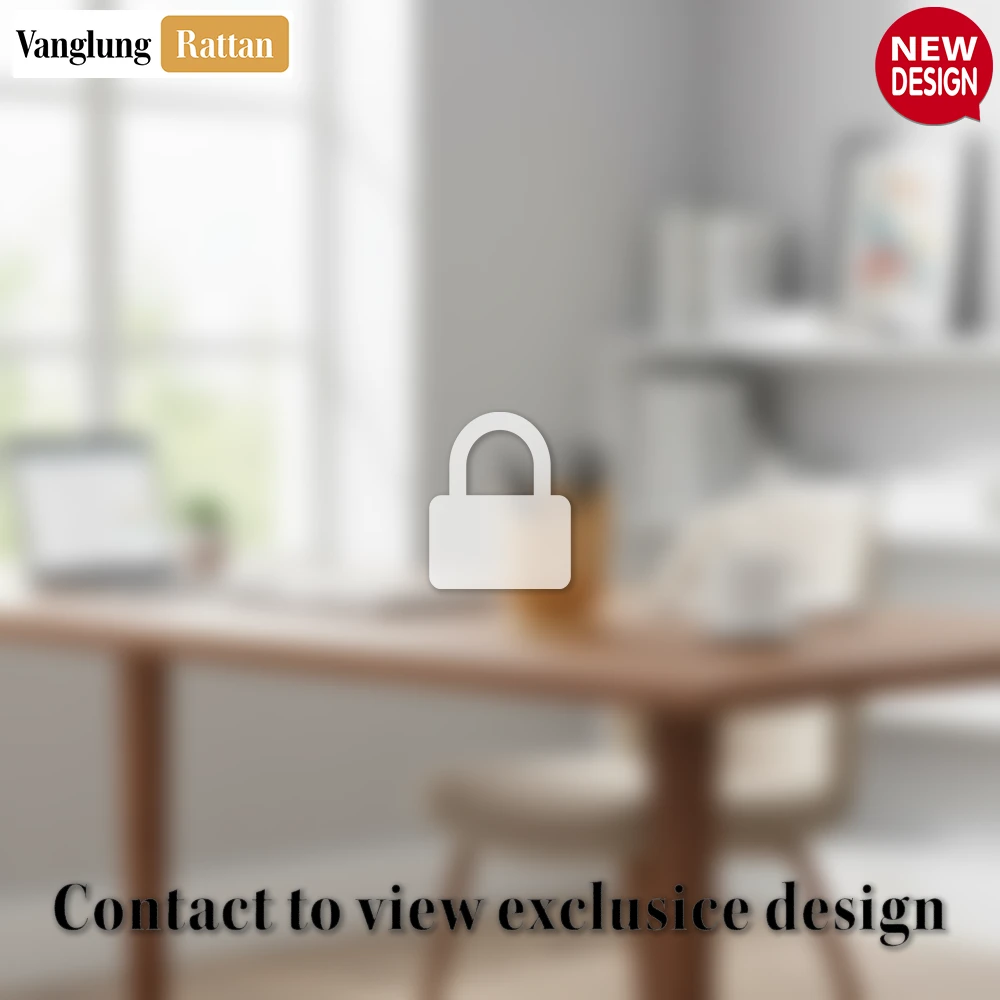 Rattan Export Rustic Rattan Pen Holder Cup - Eco-Friendly Office Decor for Daily Organization Use - REX-ST23009