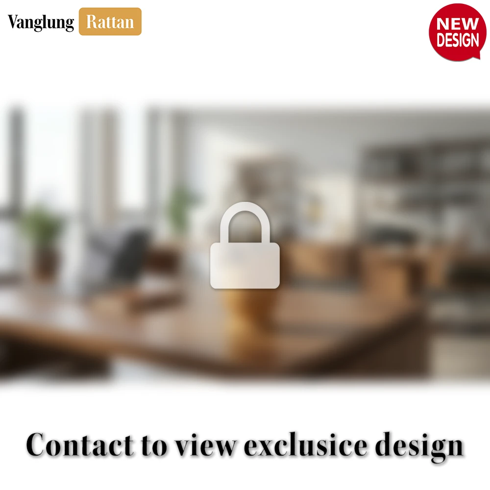 Rattan Export Rustic Rattan Pen Holder Cup - Eco-Friendly Office Decor for Daily Organization Use - REX-ST23009