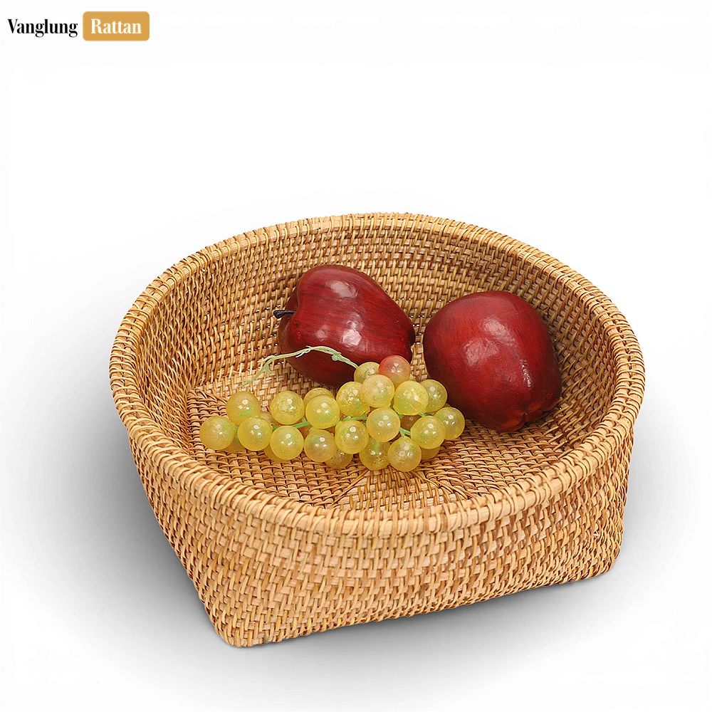 Rattan Export Thân thiện với môi trường đan thủ công tự nhiên sợi tự nhiên mây phục vụ Bow - REX-TW01BL0034N