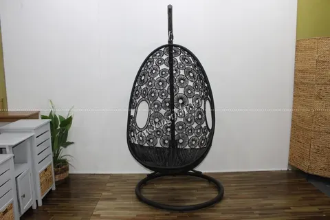 Rattan Export Poly Rattan Swing Chair - REX-CH3298A-1BL