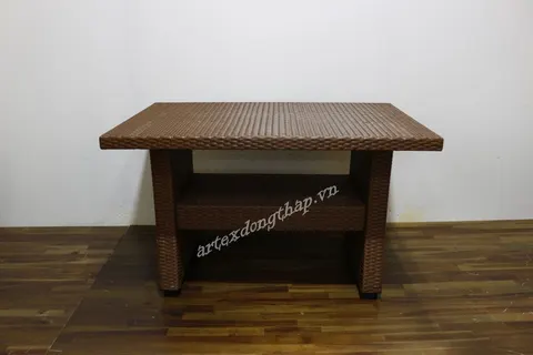 Rattan Export Poly Rattan furniture (set 1 table, 4 chair) - REX-CH3257A-5BR