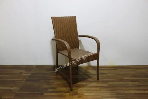 Rattan Export Poly Rattan furniture (set 1 table, 4 chair) - REX-CH3257A-5BR