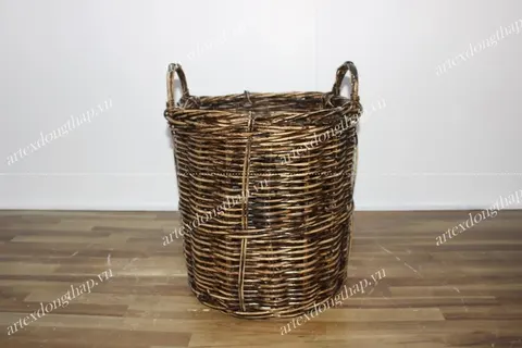 Rattan Export Rattan basket - REX-BH3190D-3MC