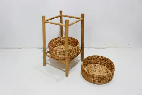 Rattan Export Bamboo Shelf - REX-BH3378A-1NA