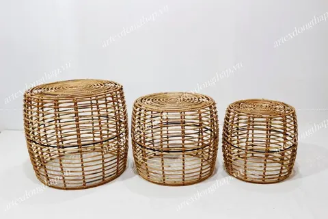 Rattan Export Rattan Stool - REX-BH3459A-3NA