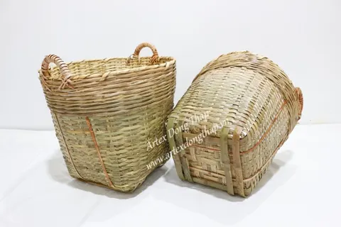 Rattan Export Bamboo Basket - REX-BH3842A-2NA