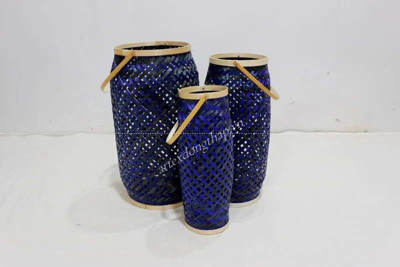 Rattan Export Bamboo Lanterns - REX-BH3871A-3MC