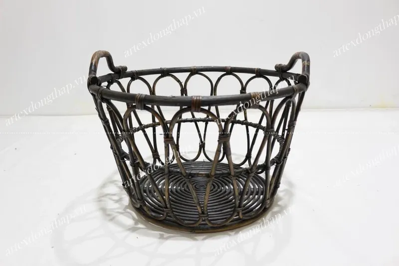 Rattan Export Rattan basket - REX-BH3995A-1BL