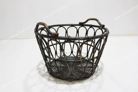 Rattan Export Rattan basket - REX-BH3995A-1BL