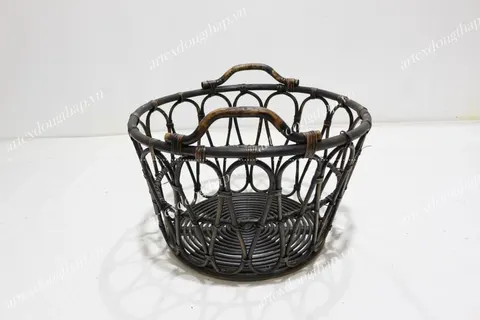 Rattan Export Rattan basket - REX-BH3995A-1BL