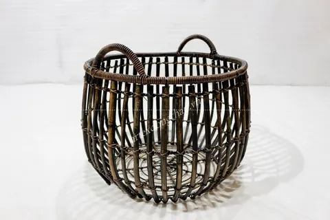 Rattan Export Bamboo Basket - REX-BH4074A-3BL