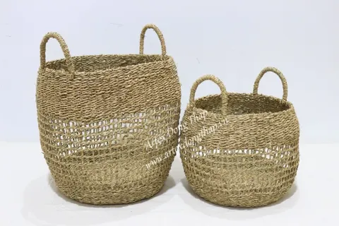 Rattan Export Seagrass Basket - REX-BH4313A-2NA
