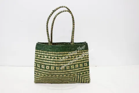 Rattan Export Palm leaf Handbag - REX-BH4625A-1MC
