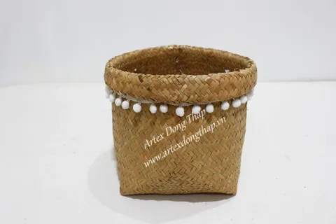 Rattan Export Palm Leaf Basket - REX-BH4797A-1NA