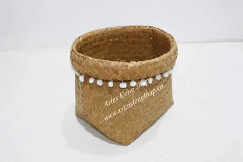 Rattan Export Palm Leaf Basket - REX-BH4797A-1NA