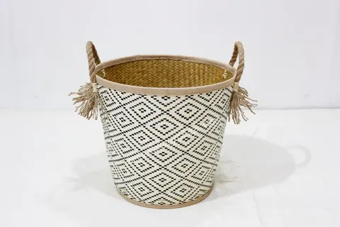 Rattan Export Palm Leaf Basket - REX-BH4928A-1MC