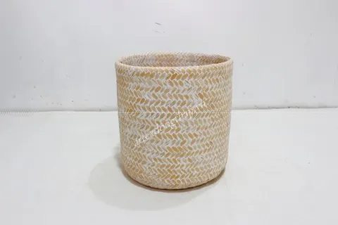 Rattan Export Bamboo Basket - REX-BH5218A-3WH