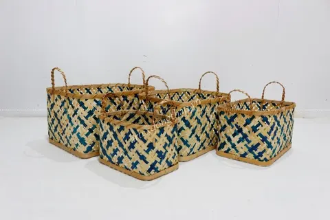 Rattan Export Bamboo Basket - REX-BH5221A-4MC