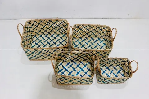 Rattan Export Bamboo Basket - REX-BH5221A-4MC