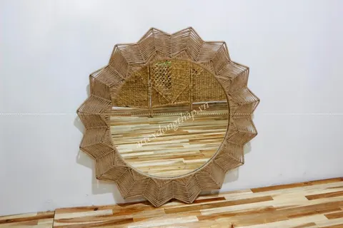 Rattan Export Rope Mirror - REX-BH5315A-1NA