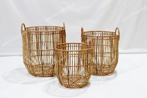 Rattan Export Rattan basket - REX-BH5708B-3NA
