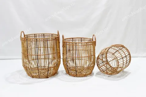 Rattan Export Rattan basket - REX-BH5708B-3NA